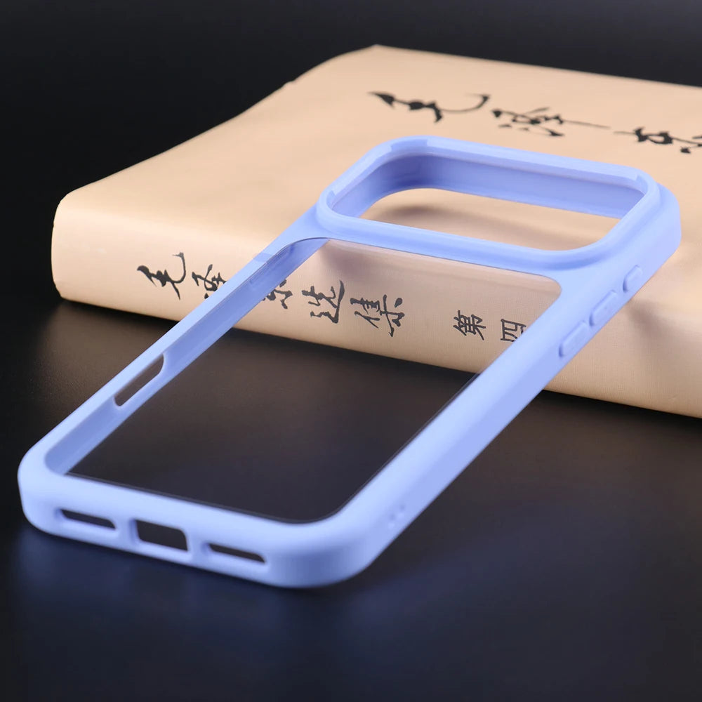 UGOjP Case For iPhone 17 Pro Max Transparent Phone Case Women For iPhone 17 Air Clear Anti-drop Shockproof Men Protective Cover