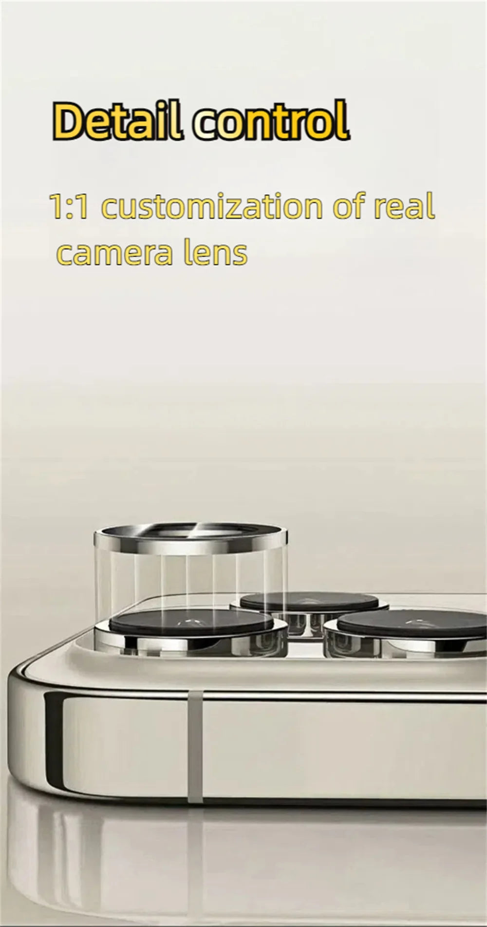 3Pcs Lens Glass Film For Iphone 15 Pro Max Lens Film IPhone 16 Camera Tempered Film Iphone 14 Plus Corning Glass 13 12 11