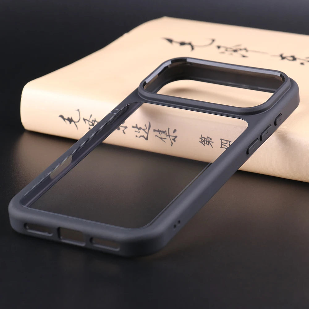 UGOjP Case For iPhone 17 Pro Max Transparent Phone Case Women For iPhone 17 Air Clear Anti-drop Shockproof Men Protective Cover
