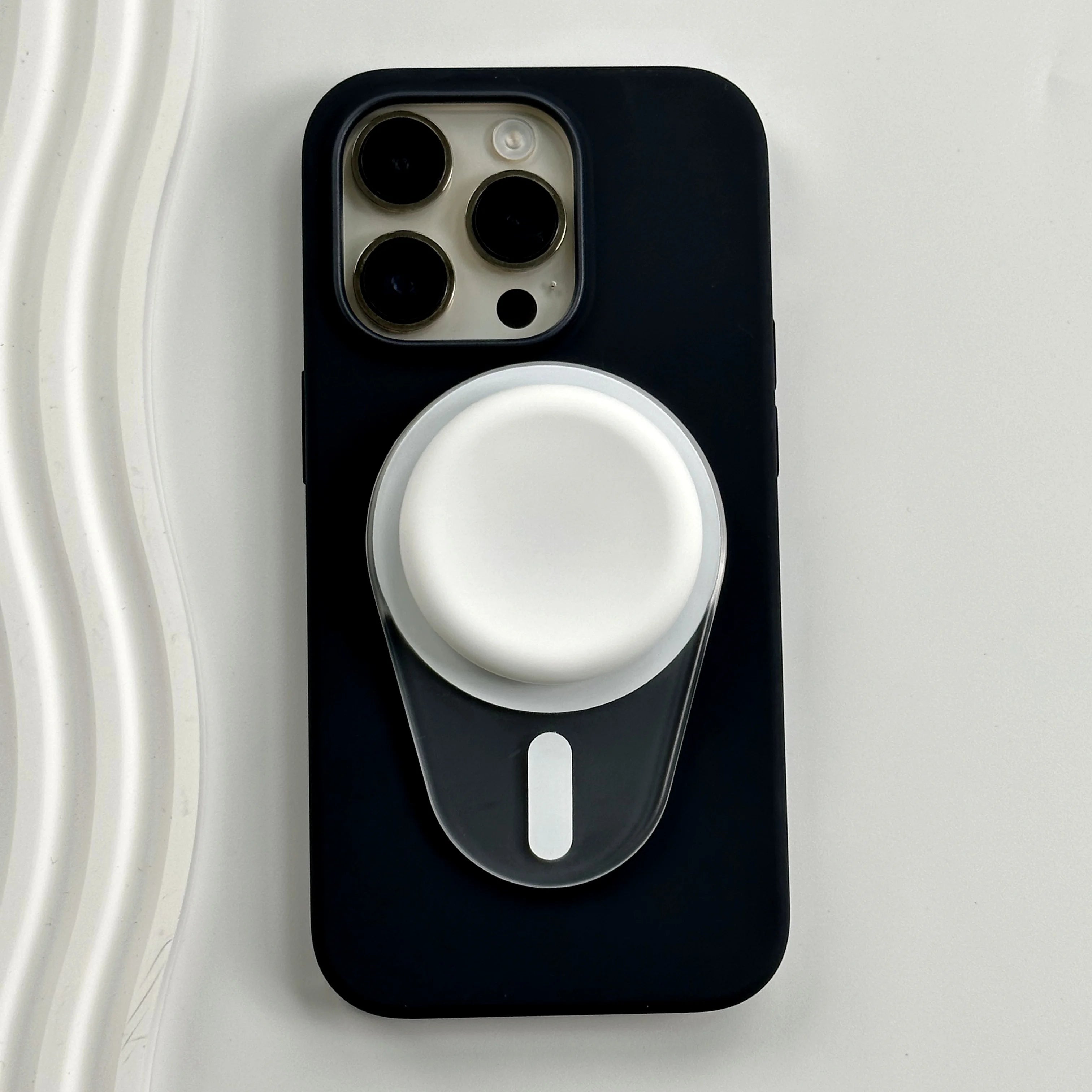 Oval Magnetic CellPhone Grip Holder Grip Tok Socket Pocket Finger Ring Stand for iPhone Folding Smart phone P-Socket Grip Tok