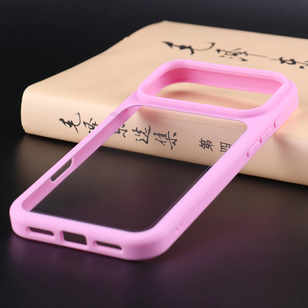 UGOjP Case For iPhone 17 Pro Max Transparent Phone Case Women For iPhone 17 Air Clear Anti-drop Shockproof Men Protective Cover
