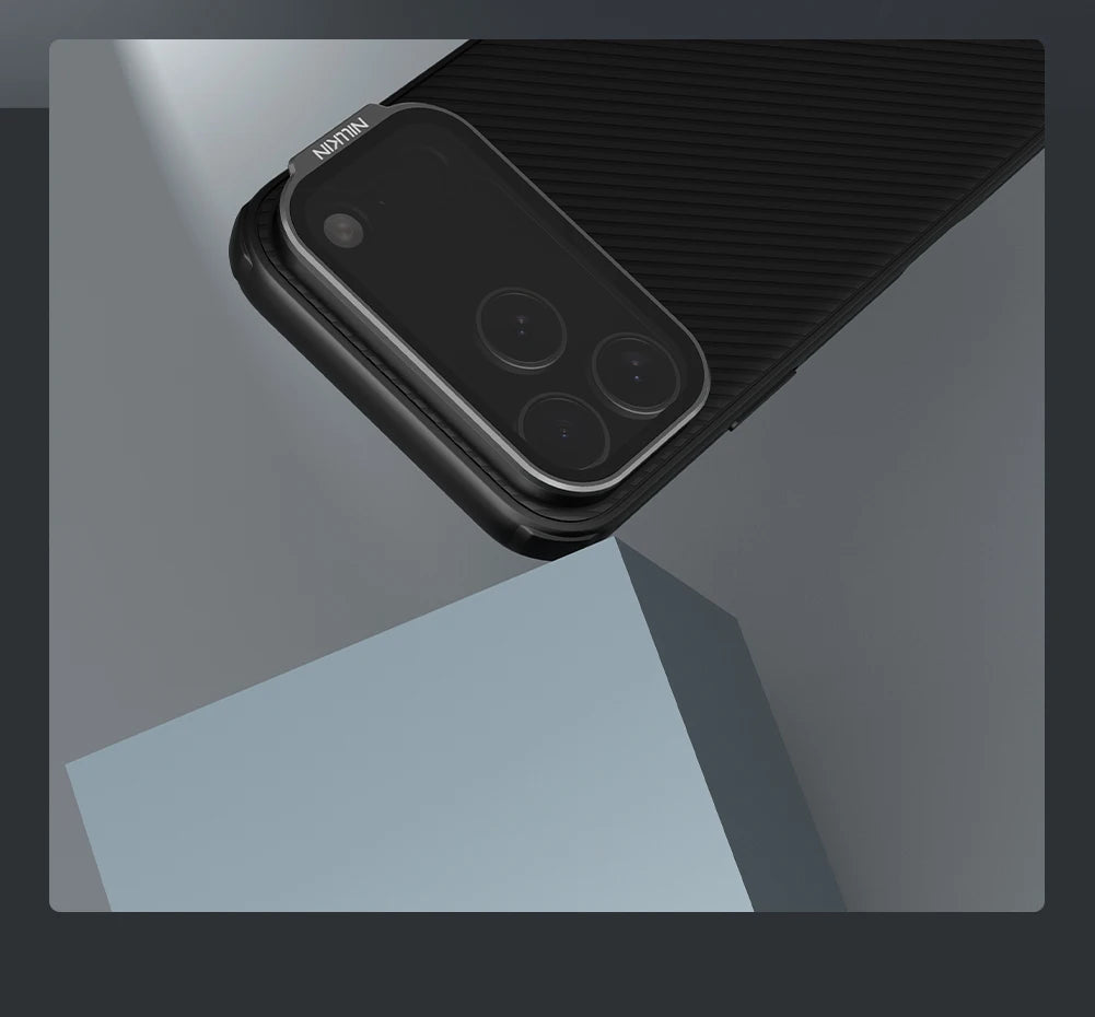 Nillkin for iPhone 17 Pro Max / 17 Pro Case CamShield Prop Camera Cover Transparent Stand Protection Back Cover Phone Case