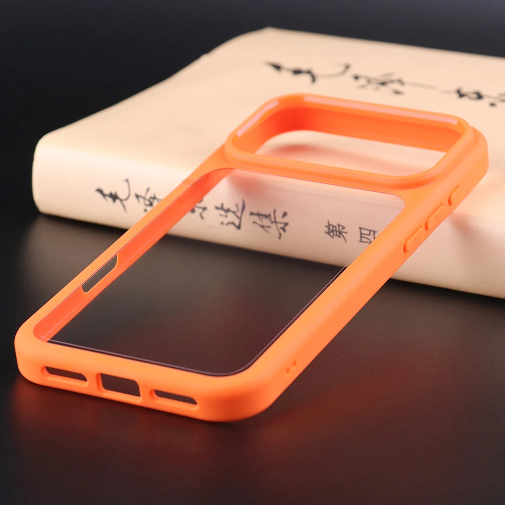 UGOjP Case For iPhone 17 Pro Max Transparent Phone Case Women For iPhone 17 Air Clear Anti-drop Shockproof Men Protective Cover