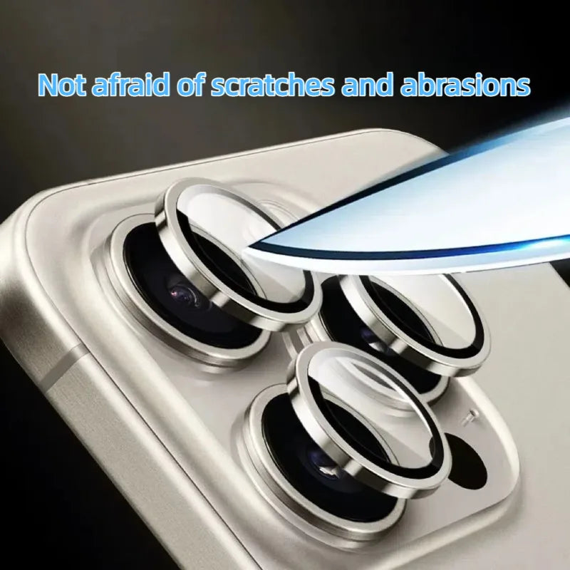 3Pcs Lens Glass Film For Iphone 15 Pro Max Lens Film IPhone 16 Camera Tempered Film Iphone 14 Plus Corning Glass 13 12 11