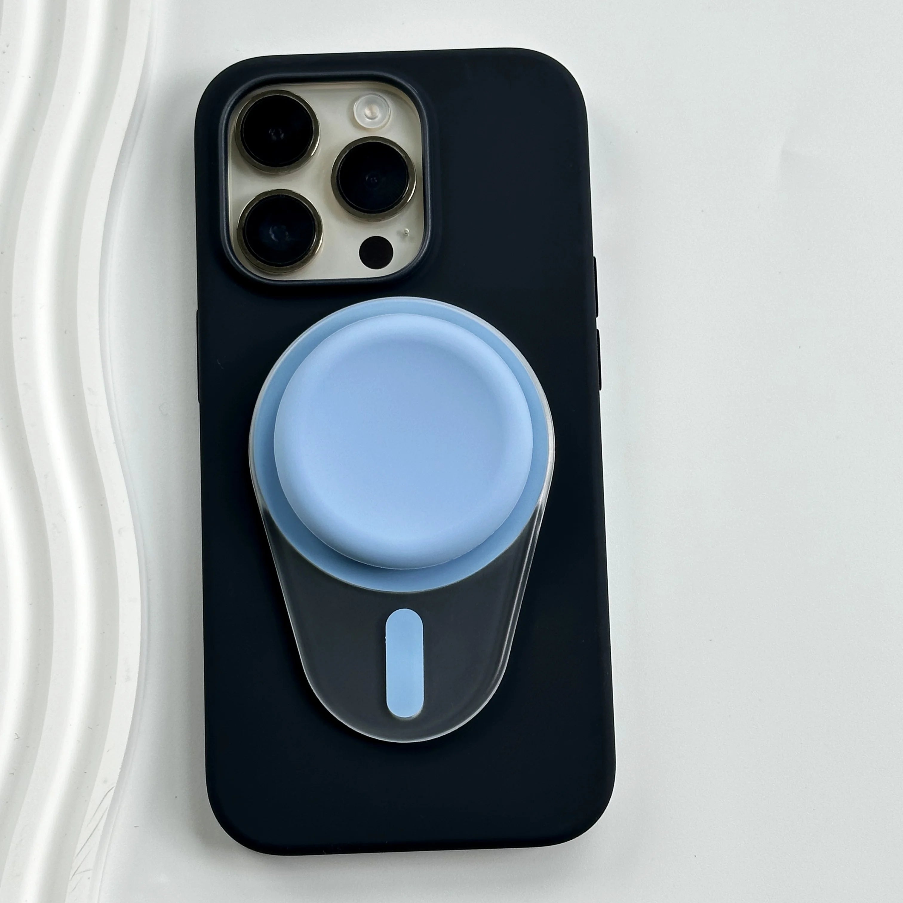 Oval Magnetic CellPhone Grip Holder Grip Tok Socket Pocket Finger Ring Stand for iPhone Folding Smart phone P-Socket Grip Tok