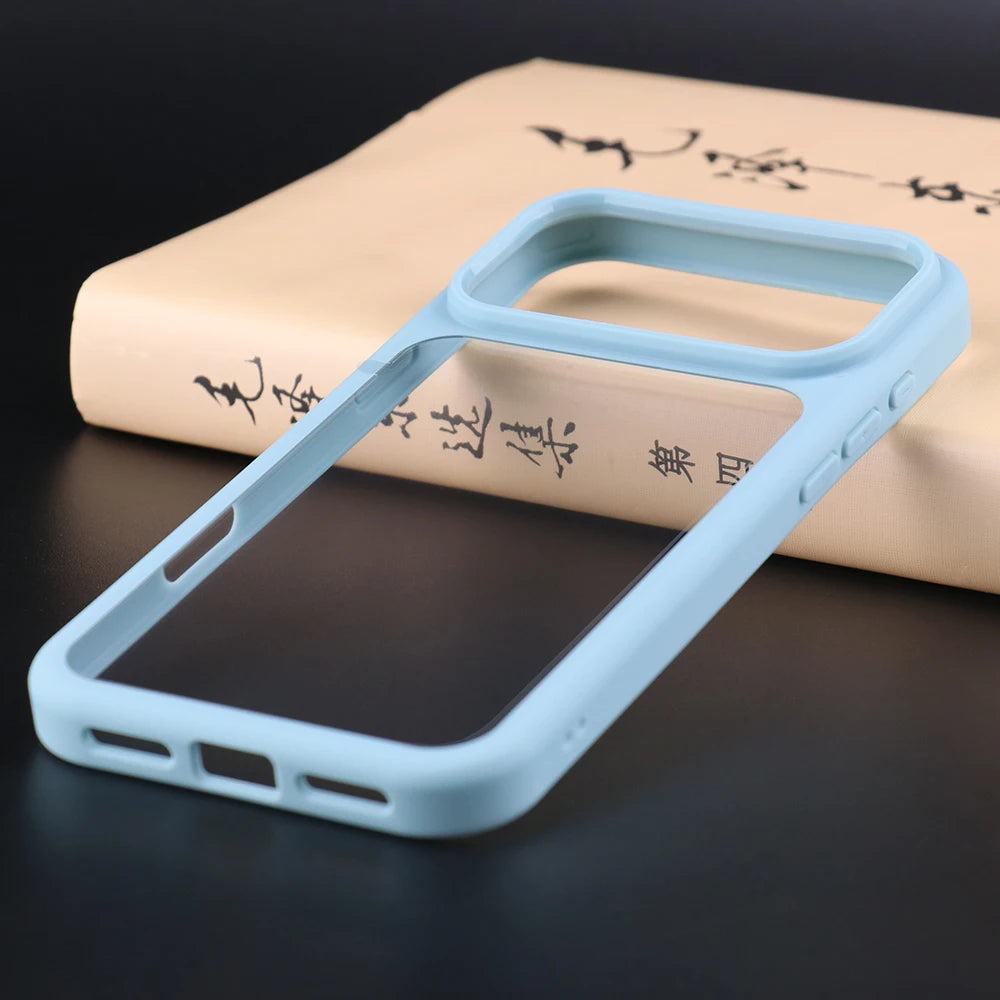 UGOjP Case For iPhone 17 Pro Max Transparent Phone Case Women For iPhone 17 Air Clear Anti-drop Shockproof Men Protective Cover